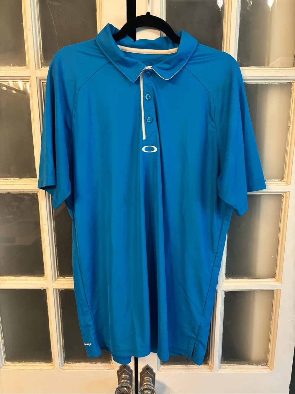 Oakley Men’s Bright Teal Polo Shirt